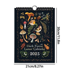 Huitich A - Express Dark Forest Lunar Calendar 2025 with Original Illustrations - Mumzar