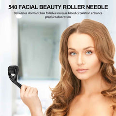 Huitich A - Express Derma Roller for Beard Growth 540 Micro Needles - Mumzar