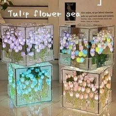 Huitich A - Express DIY Tulip Night Lamp Kit 3D Cube Light - Mumzar