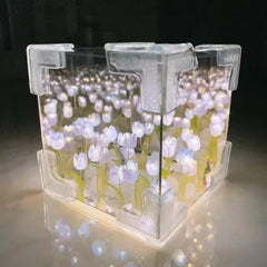 Huitich A - Express DIY Tulip Night Lamp Kit 3D Cube Light - Mumzar