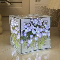 Huitich A - Express DIY Tulip Night Lamp Kit 3D Cube Light - Mumzar