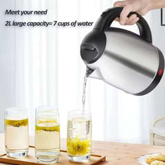 Huitich A - Express Electric Water Kettle 2 Liter Stainless Steel - Mumzar