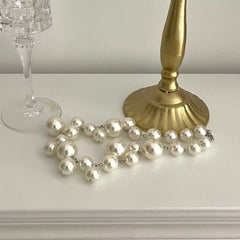 Huitich A - Express Elegant Imitation Pearl Choker Necklace - Mumzar
