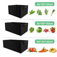 Huitich A - Express Felt Grow Bag for Vegetables with Handles - Mumzar