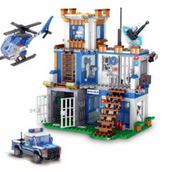 Huitich A - Express Fire Station Building Blocks Set - Mumzar