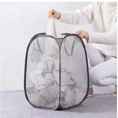 Huitich A - Express Foldable Mesh Laundry Basket Pop - Up - Mumzar