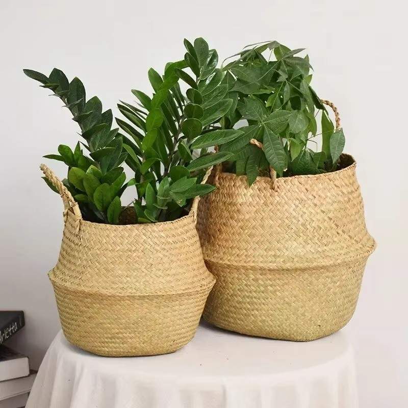 Huitich A - Express Folding Rattan Storage Basket for Home - Mumzar