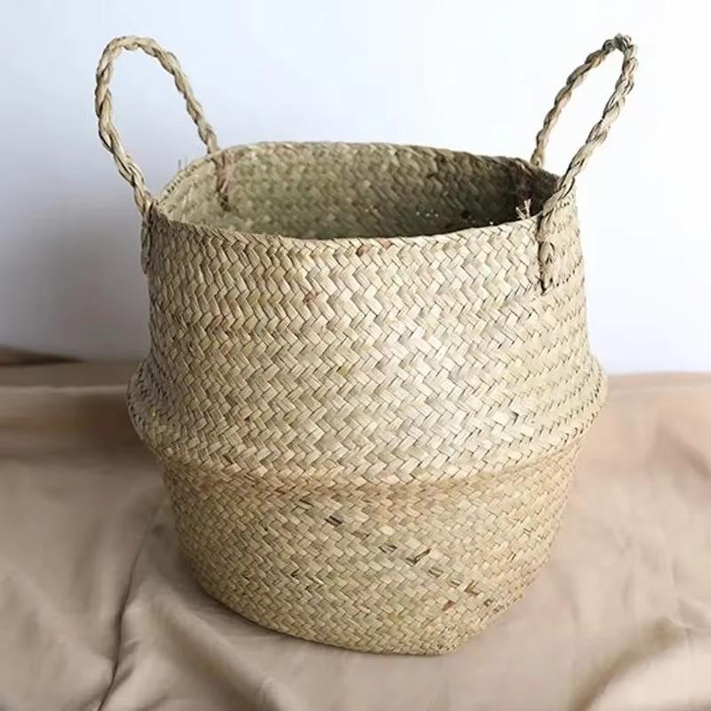 Huitich A - Express Folding Rattan Storage Basket for Home - Mumzar