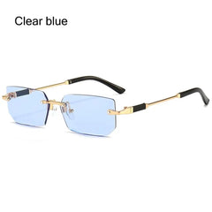 Huitich A - Express Frameless Rectangle Sunglasses for Women - Mumzar