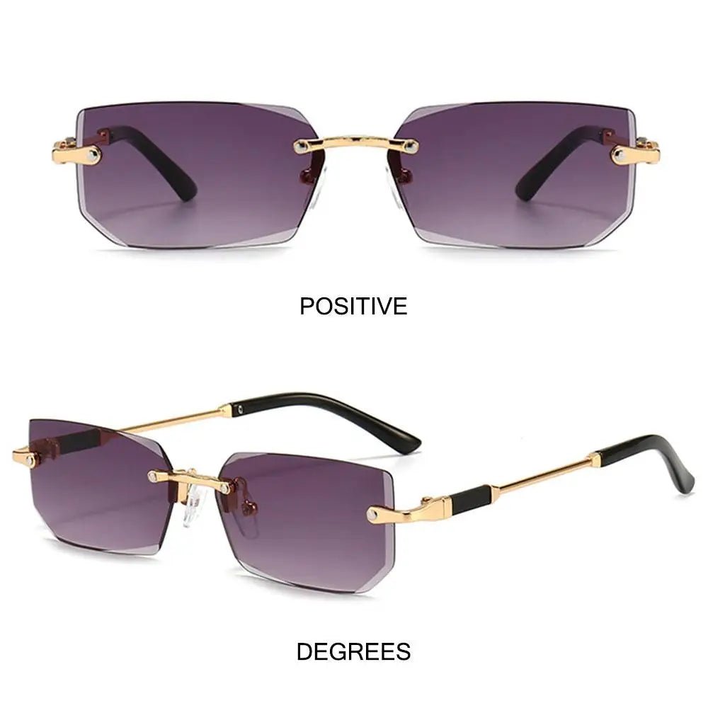 Huitich A - Express Frameless Rectangle Sunglasses for Women - Mumzar