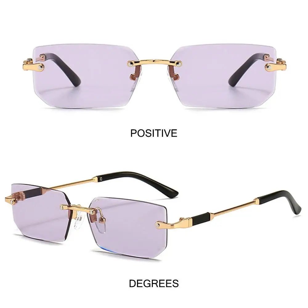 Huitich A - Express Frameless Rectangle Sunglasses for Women - Mumzar