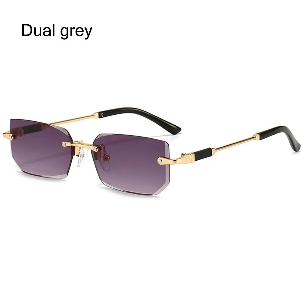 Huitich A - Express Frameless Rectangle Sunglasses for Women - Mumzar
