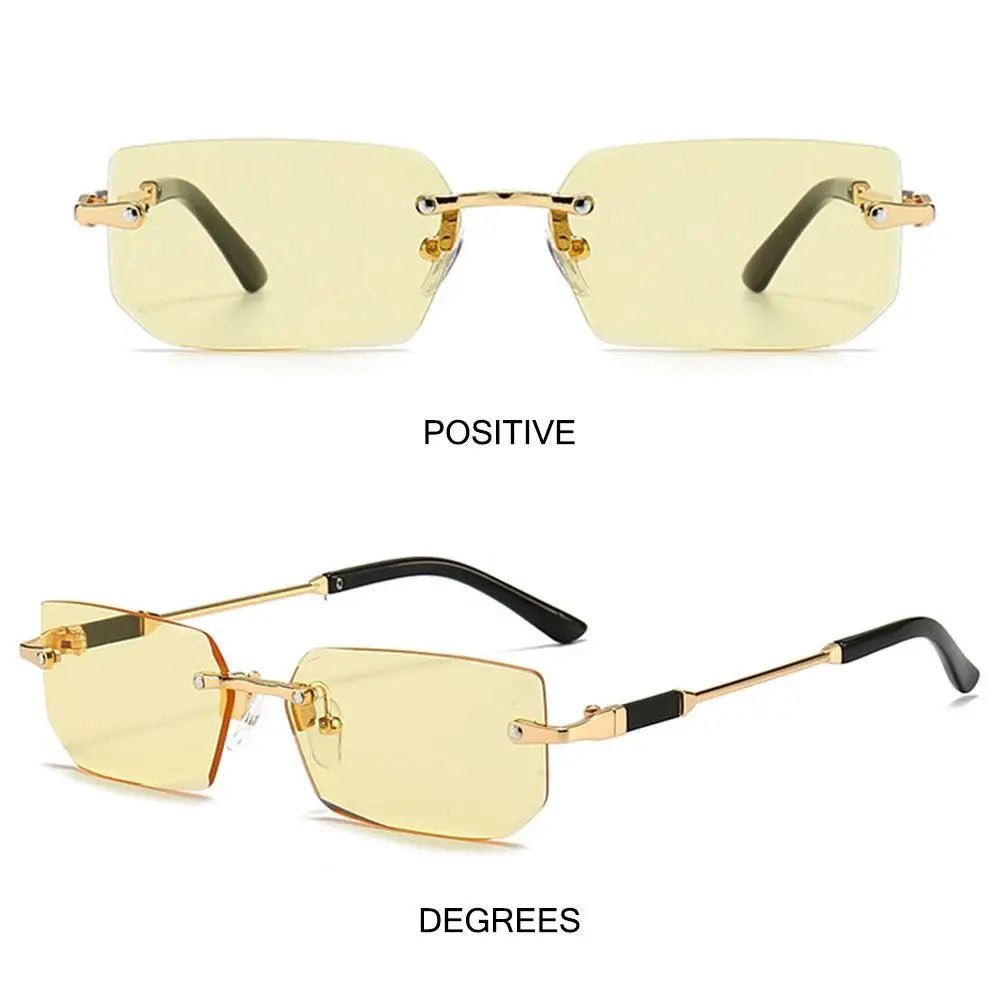 Huitich A - Express Frameless Rectangle Sunglasses for Women - Mumzar