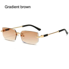 Huitich A - Express Frameless Rectangle Sunglasses for Women - Mumzar