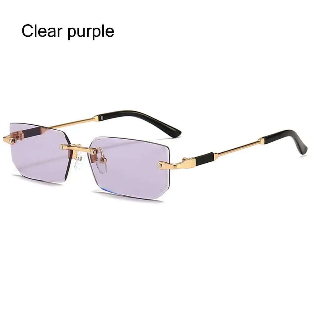 Huitich A - Express Frameless Rectangle Sunglasses for Women - Mumzar