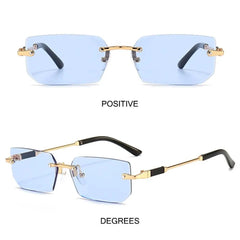 Huitich A - Express Frameless Rectangle Sunglasses for Women - Mumzar