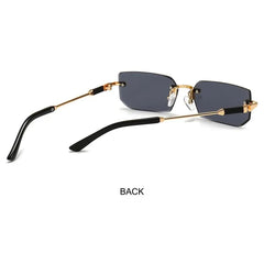Huitich A - Express Frameless Rectangle Sunglasses for Women - Mumzar
