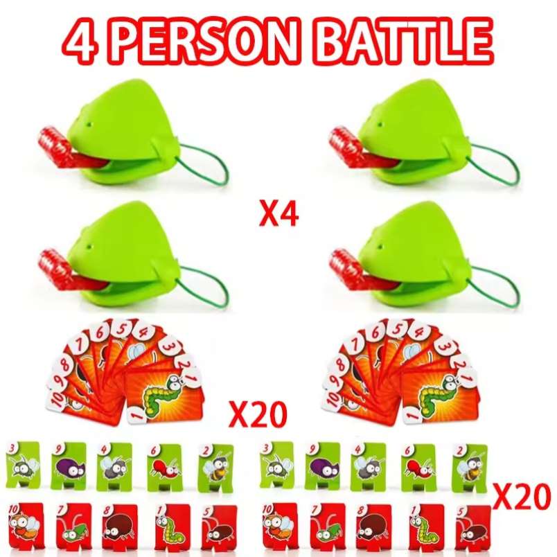 Huitich A - Express Frog Lizard Mask Game Board Game - Mumzar