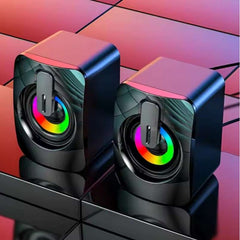 Huitich A - Express Gaming Speakers with Microphone PC Sound Box - Mumzar