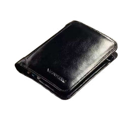 Huitich A - Express Genuine Leather Wallet for Men Classic Brown - Mumzar
