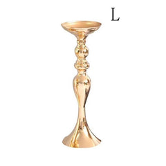 Huitich A - Express Gold Candle Holders for Centerpieces Set - Mumzar
