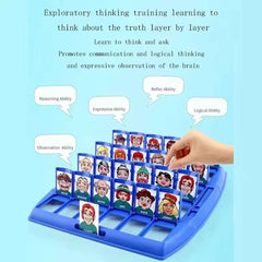 Huitich A - Express Guess Who I Am Logical Thinking Board Game for Kids - Mumzar