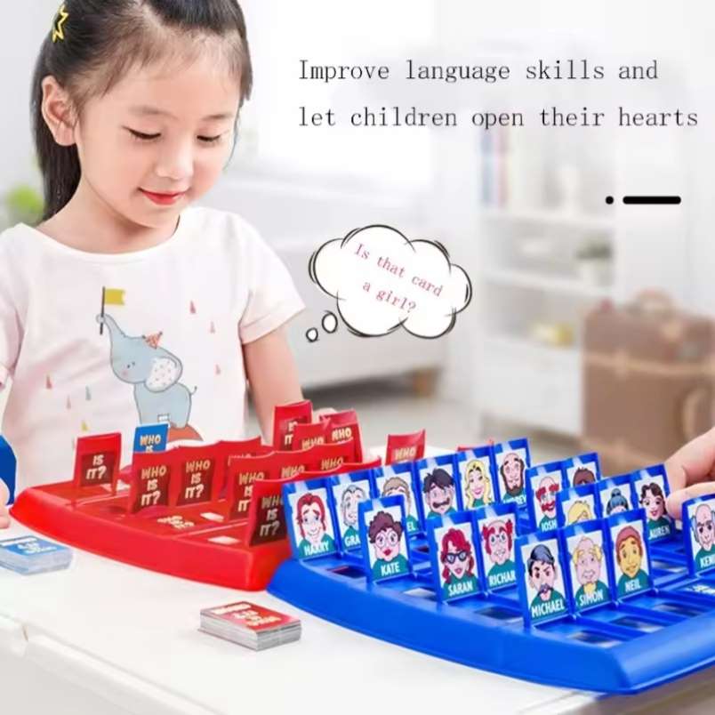 Huitich A - Express Guess Who I Am Logical Thinking Board Game for Kids - Mumzar