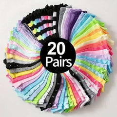 Huitich A - Express Heart Print Ankle Socks for Women - 50 Pairs - Mumzar