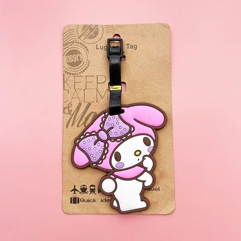 Huitich A - Express Hello Kitty Luggage Tag Cute Cartoon ID Holder - Mumzar