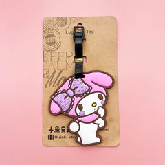 Huitich A - Express Hello Kitty Luggage Tag Cute Cartoon ID Holder - Mumzar