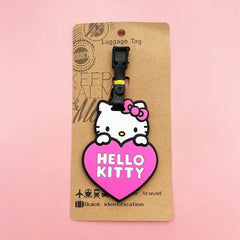 Huitich A - Express Hello Kitty Luggage Tag Cute Cartoon ID Holder - Mumzar