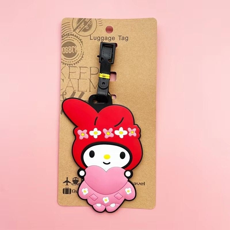 Huitich A - Express Hello Kitty Luggage Tag Cute Cartoon ID Holder - Mumzar