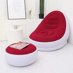 Huitich A - Express Inflatable Lazy Sofa Chair with Footrest - Mumzar