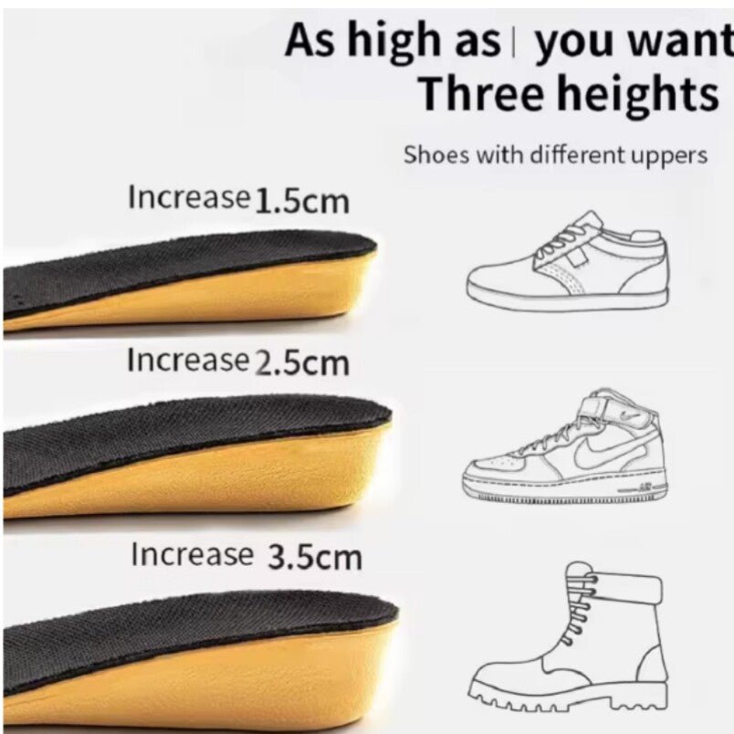 Huitich A - Express Invisible Height Increase Insoles with Comfort - Mumzar