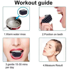 Huitich A - Express Jawline Exerciser for Men - Silicone Facial Toner - Mumzar