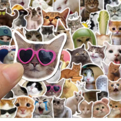Huitich A - Express Kawaii Cat Stickers PVC Pack - Mumzar