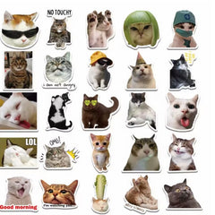 Huitich A - Express Kawaii Cat Stickers PVC Pack - Mumzar