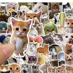 Huitich A - Express Kawaii Cat Stickers PVC Pack - Mumzar