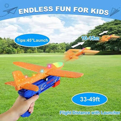 Huitich A - Express Kids Foam Glider Launcher Flying Toy - Mumzar