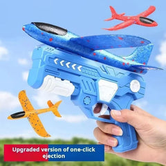 Huitich A - Express Kids Foam Glider Launcher Flying Toy - Mumzar