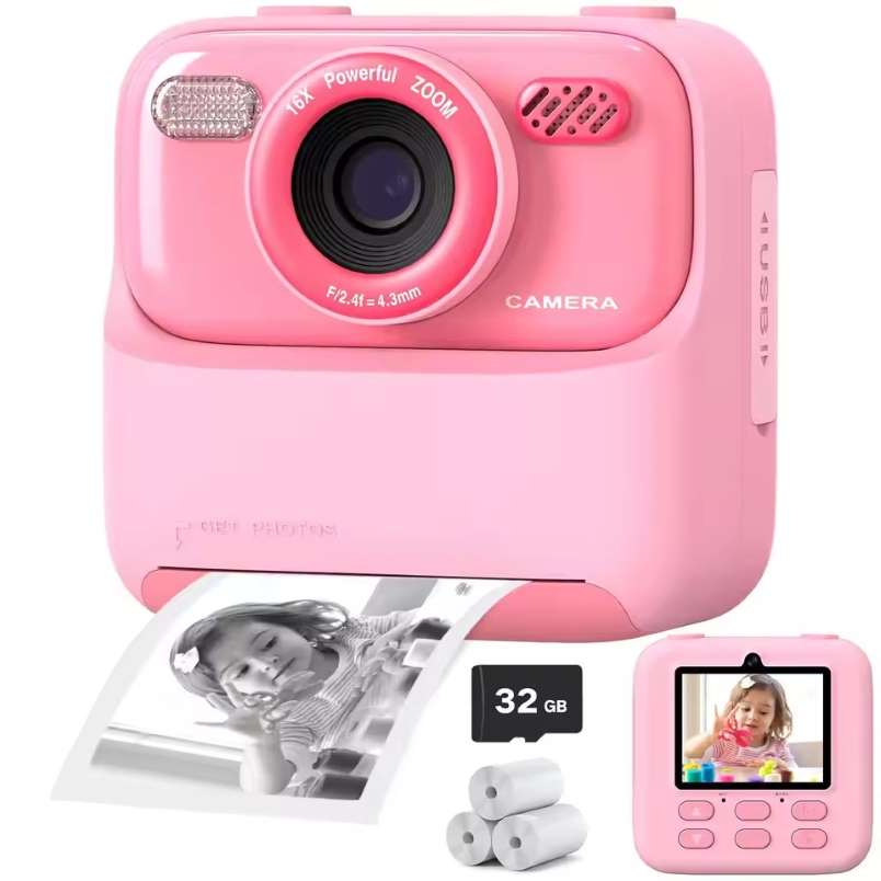 Huitich A - Express Kids Instant Camera with Printer - Mumzar