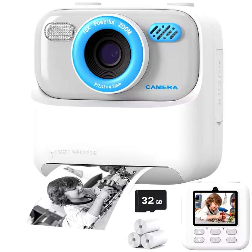 Huitich A - Express Kids Instant Camera with Printer - Mumzar