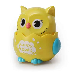 Huitich A - Express Kids Wind - Up Owl Toy Mechanical Sliding - Mumzar