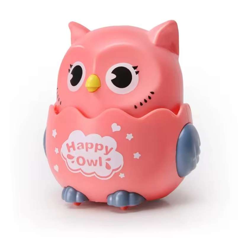 Huitich A - Express Kids Wind - Up Owl Toy Mechanical Sliding - Mumzar
