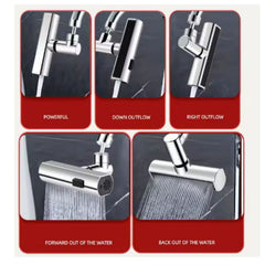 Huitich A - Express Kitchen Faucet Nozzle with 3 Modes - Mumzar
