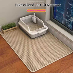 Huitich A - Express Large Waterproof Cat Litter Mat 90x60cm - Mumzar