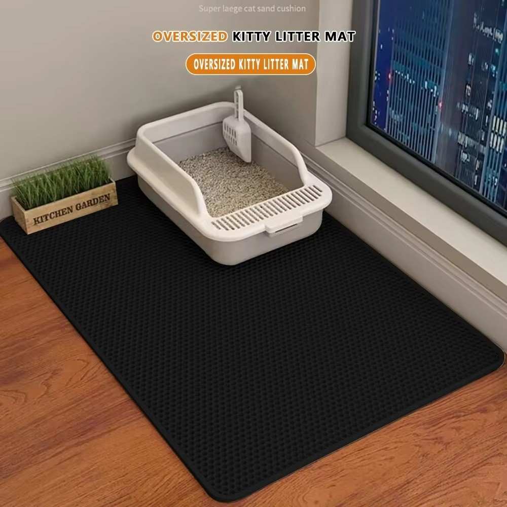 Huitich A - Express Large Waterproof Cat Litter Mat 90x60cm - Mumzar