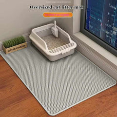 Huitich A - Express Large Waterproof Cat Litter Mat 90x60cm - Mumzar