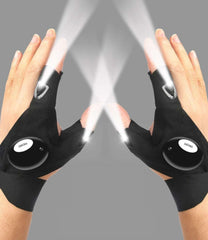 Huitich A - Express LED Half Finger Gloves for Night Fishing - Mumzar