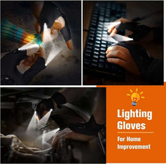 Huitich A - Express LED Half Finger Gloves for Night Fishing - Mumzar